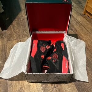 Jordan Air 4 Retro Black and Red